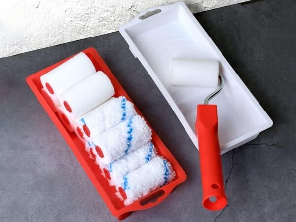 2 inch Paint Curler Package, PinStone 16pcs Small Paint Curler Tray Set with Excessive-Density Foam Paint Curler and three/8” Nap Microfiber Covers, Mini Paint Rollers for Portray Partitions, Cupboards, Craft, Contact-up - Image 8