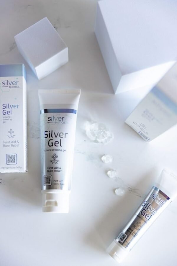 Silver Biotics Silver Wound Therapeutic Gel | Layer of Safety for Cuts, Irritations, and Burns | 4 oz - Image 3
