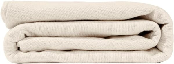 1 Pack 70 x 90 Hospital Bathtub Blanket - Comfy Light-weight Unbleached - Image 7