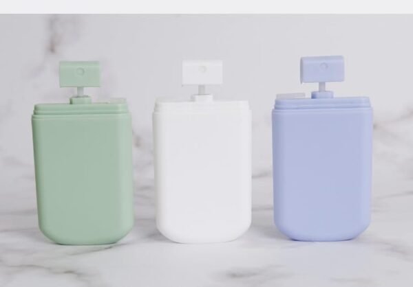 5 Pack Slim Spray Bottles Fragrance Atomizer with String Refillable Empty Alcohol Hand Sanitizer Bottle Journey Transportable Card Telephone Design 30ML Make-up Toner Air Freshener Water Moisturizer - Image 5