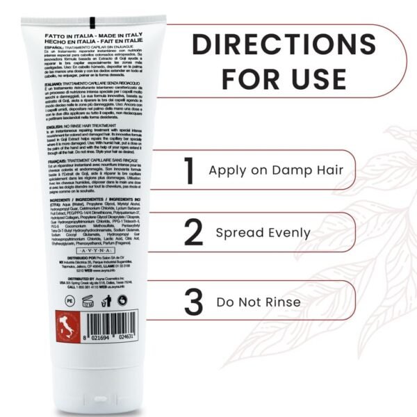 Avyna Deep Conditioning Hair Masks for Shade Handled Hair With Goji Extract 8.45 oz - Image 5