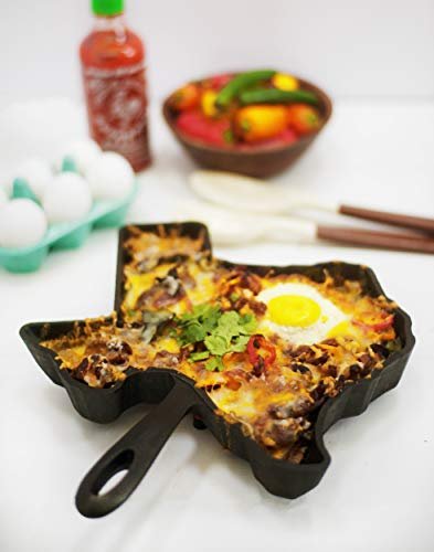 "Artwork of the State" Texas Pre-Seasoned Forged Iron Skillet, Made within the USA and Heirloom High quality - Image 4